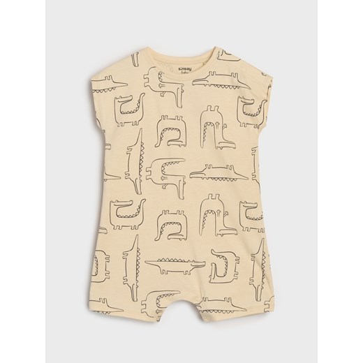 Sinsay - Rampersy 2 pack - kremowy Sinsay 86 Sinsay