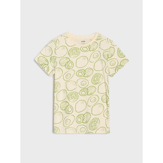 Sinsay - Koszulki 2 pack - zielony Sinsay 116 Sinsay