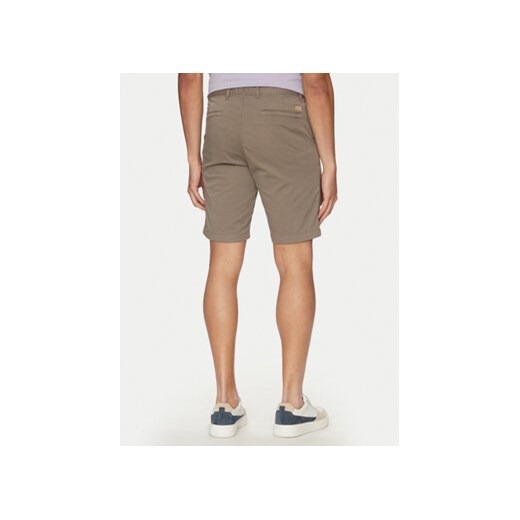 BOSS Szorty materiałowe 50536723 Beżowy Slim Fit 36 MODIVO
