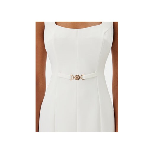 Fracomina Sukienka koktajlowa FR25SD2001W42901 Beżowy Slim Fit Fracomina S MODIVO