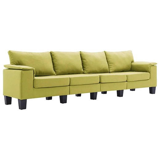 Czteroosobowa ekskluzywna zielona sofa - Ezof 4Q ze sklepu Edinos.pl w kategorii Sofy i kanapy - zdjęcie 179277071