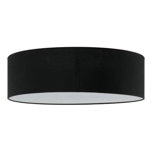 Okrągły elegancki plafon E151-Morius - czarny ze sklepu Edinos.pl w kategorii Lampy sufitowe - zdjęcie 179279853