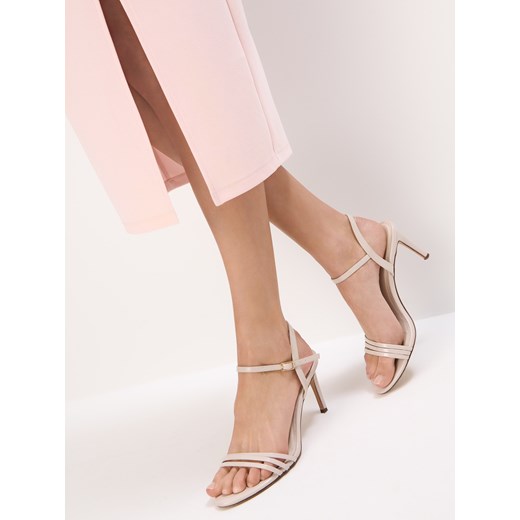Sandały damskie Mohito eleganckie na szpilce letnie 