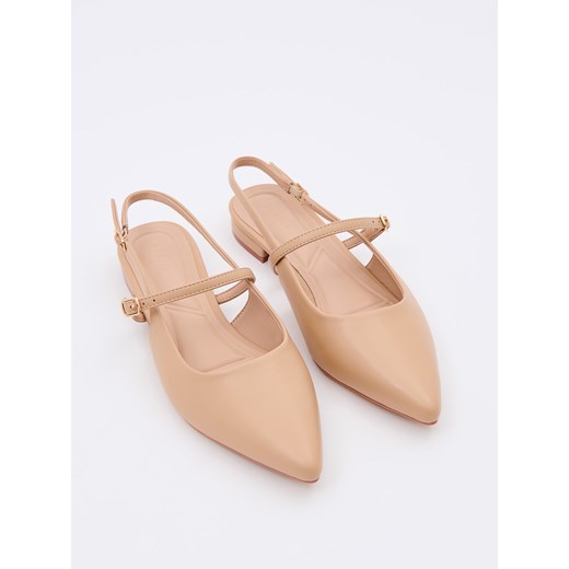 Balerinki Mohito casual na płaskiej podeszwie bez zapięcia na lato 