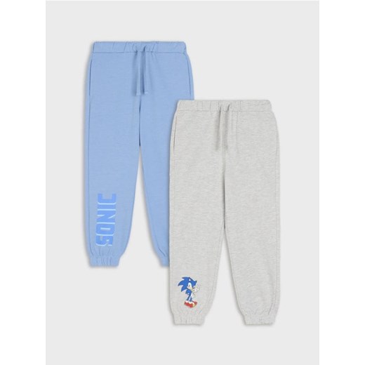 Sinsay - Spodnie dresowe Sonic 2 pack - wielobarwny ze sklepu Sinsay w kategorii Spodnie chłopięce - zdjęcie 179282672