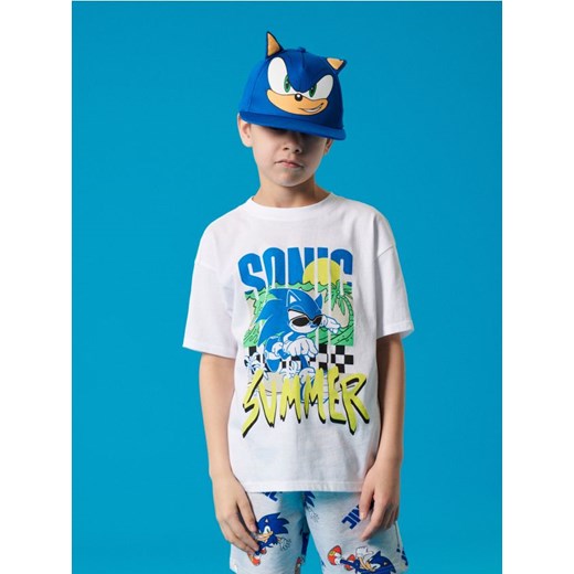 Sinsay - Koszulka Sonic the Hedgehog - biały ze sklepu Sinsay w kategorii T-shirty chłopięce - zdjęcie 179284430
