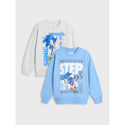 Sinsay - Bluzy 2 pack Sonic The Hedgehog - wielobarwny ze sklepu Sinsay w kategorii Bluzy chłopięce - zdjęcie 179284434