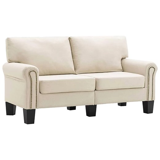 2-osobowa kremowa sofa - Dionas 2X ze sklepu Edinos.pl w kategorii Sofy i kanapy - zdjęcie 179284803