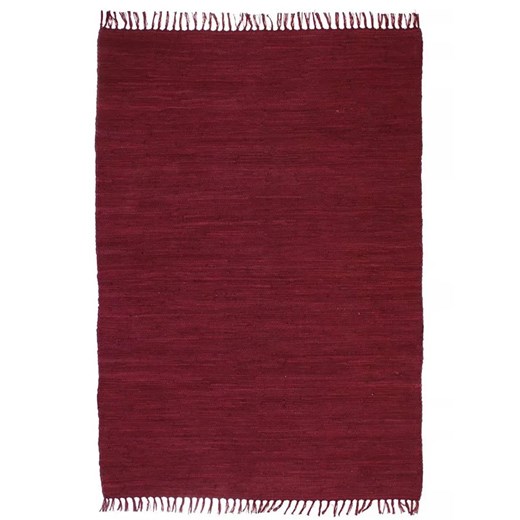 Prostokątny bordowy dywan do salonu 120x170 - Isma ze sklepu Edinos.pl w kategorii Dom - zdjęcie 179285253