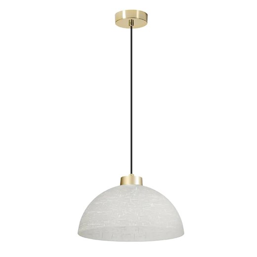 Wiszaca lampa ze złotymi wstawkami - M052 - Regia ze sklepu Edinos.pl w kategorii Lampy sufitowe - zdjęcie 179285732