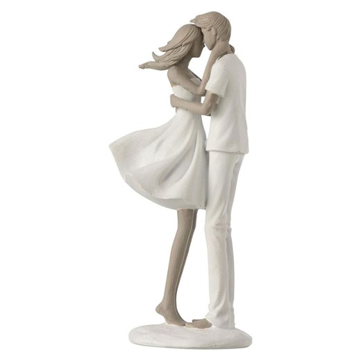 J Line Figurka dekoracyjna w kolorze białym - wys. 24,5 cm J Line onesize Limango Polska okazja