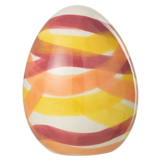 J Line Figurka dekoracyjna ze wzorem - wys. 18,5 x Ø 15 cm ze sklepu Limango Polska w kategorii Dekoracje - zdjęcie 179287204
