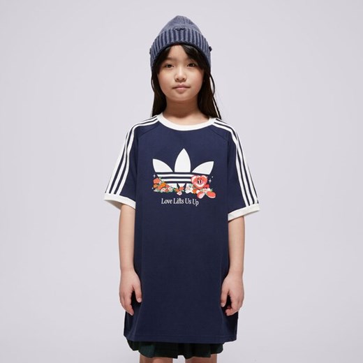 ADIDAS T-SHIRT LOOSE TEE GIRLS ze sklepu Sizeer w kategorii T-shirty chłopięce - zdjęcie 179287344