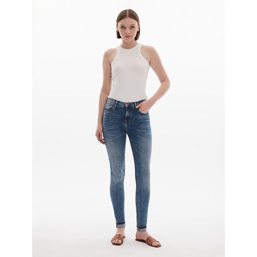 LTB Dżinsy &quot;Amy&quot; - Skinny fit - w kolorze granatowym ze sklepu Limango Polska w kategorii Jeansy damskie - zdjęcie 179287862