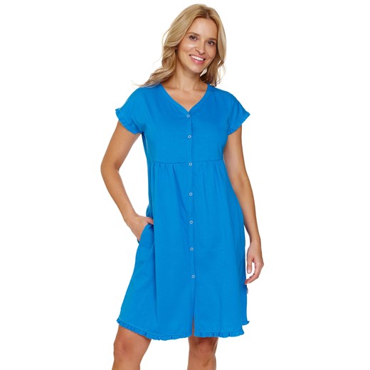 Nocna koszula Doctor Nap TCB.9600 ocean blue ze sklepu kontri.pl w kategorii Koszule nocne - zdjęcie 179288151
