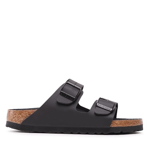 Klapki Birkenstock Birkenstock Arizona Birko-Flor Czarny ze sklepu eobuwie.pl w kategorii Klapki damskie - zdjęcie 179288704