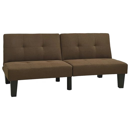 Rozkładana brązowa sofa - Mirza 3X ze sklepu Edinos.pl w kategorii Sofy i kanapy - zdjęcie 179288853