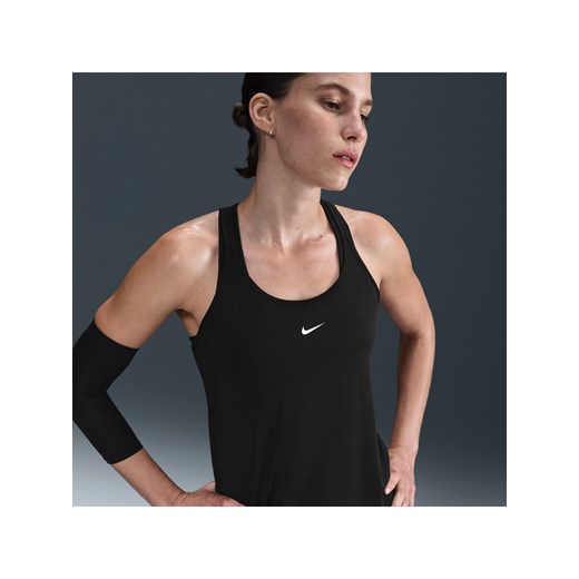 Damska koszulka bez rękawów wzmocniona paseczkami Dri-FIT Nike One Classic - Czerń ze sklepu Nike poland w kategorii Bluzki damskie - zdjęcie 179308290