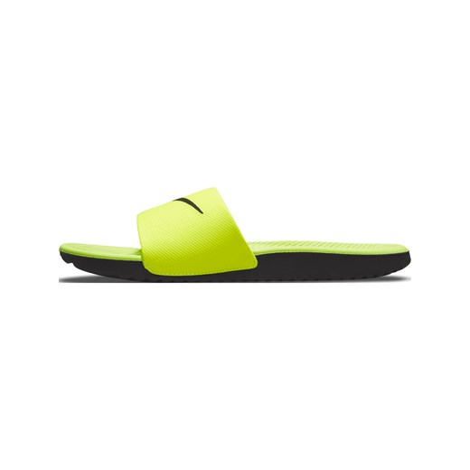 Klapki dla małych/dużych dzieci Nike Kawa - Żółty ze sklepu Nike poland w kategorii Klapki dziecięce - zdjęcie 179308452