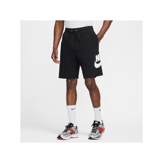 Męskie spodenki z dzianiny Alumni Nike Club - Czerń ze sklepu Nike poland w kategorii Spodenki męskie - zdjęcie 179308464