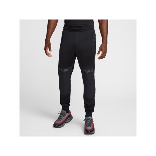 Joggery męskie Nike Sportswear Air Max - Czerń ze sklepu Nike poland w kategorii Spodnie męskie - zdjęcie 179308501