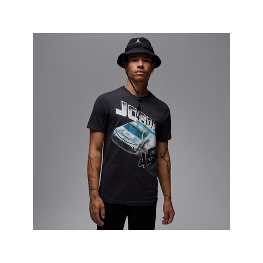 T-shirt męski Jordan Brand - Czerń ze sklepu Nike poland w kategorii T-shirty męskie - zdjęcie 179308570
