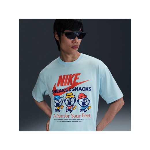 T-shirt Max90 Nike Sportswear - Niebieski ze sklepu Nike poland w kategorii T-shirty męskie - zdjęcie 179308611