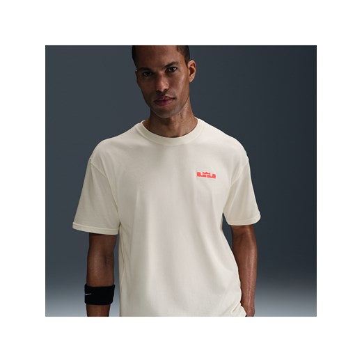 T-shirt męski LeBron Max90 - Biel ze sklepu Nike poland w kategorii T-shirty męskie - zdjęcie 179308820