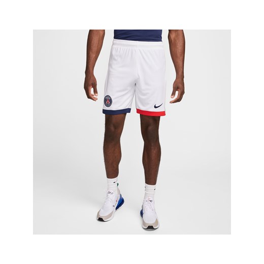 Męskie spodenki piłkarskie Nike Dri-FIT Paris Saint-Germain Stadium 2024/25 (wersja wyjazdowa) – replika - Biel ze sklepu Nike poland w kategorii Spodenki męskie - zdjęcie 179308870