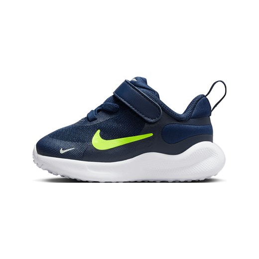 Buty dla niemowląt i maluchów Nike Revolution 7 - Niebieski ze sklepu Nike poland w kategorii Buty sportowe dziecięce - zdjęcie 179308911