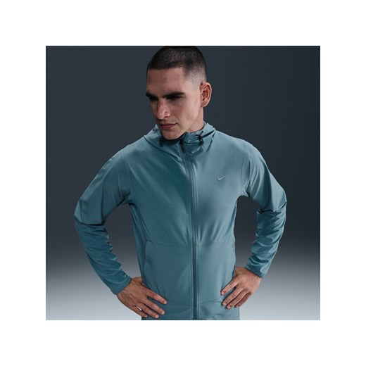 Męska wszechstronna kurtka z kapturem Nike Unlimited Repel - Niebieski ze sklepu Nike poland w kategorii Bluzy męskie - zdjęcie 179309001