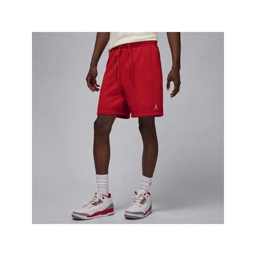 Spodenki męskie Jordan Brooklyn Fleece - Czerwony ze sklepu Nike poland w kategorii Spodenki męskie - zdjęcie 179309043
