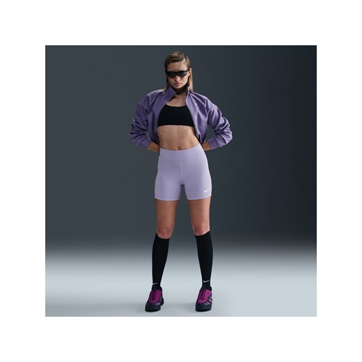 Szorty Nike fioletowe sportowe na lato