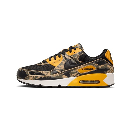 Buty męskie Nike Air Max 90 Premium - Czerń ze sklepu Nike poland w kategorii Buty sportowe męskie - zdjęcie 179309192