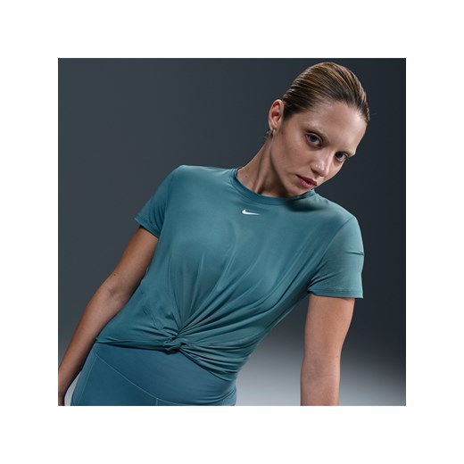 Bluzka damska Nike z okrągłym dekoltem z krótkim rękawem