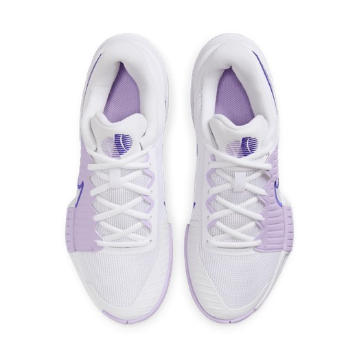 Buty sportowe damskie Nike do tenisa białe z gumy na wiosnę