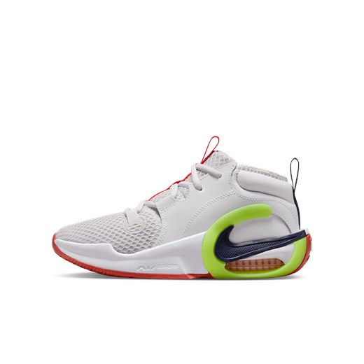 Buty sportowe dziecięce szare Nike wiązane