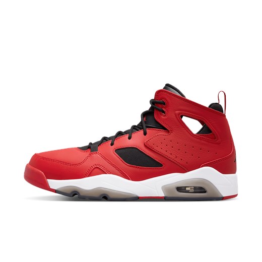 Jordan buty sportowe męskie sznurowane czerwone