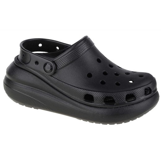 Chodaki Crocs Classic Crush Clog 207521-001 czarne ze sklepu ButyModne.pl w kategorii Klapki damskie - zdjęcie 179312464
