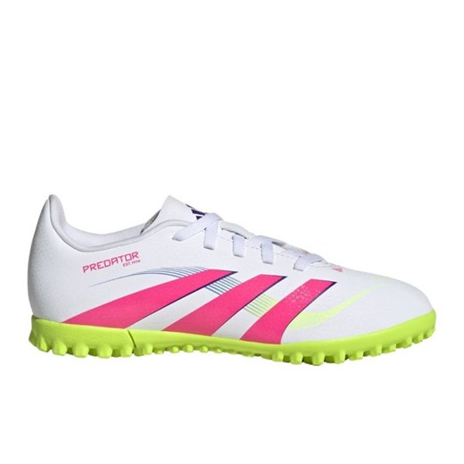 Buty piłkarskie adidas Predator Club Tf ID3806 białe ze sklepu ButyModne.pl w kategorii Buty sportowe dziecięce - zdjęcie 179312684