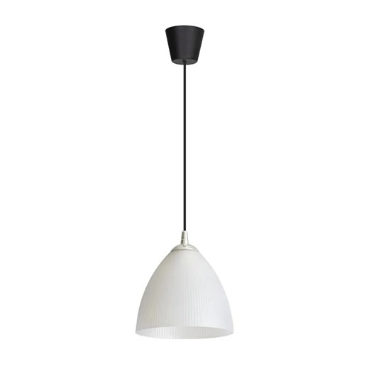 Sufitowała biała wisząca lampa w stylu nowoczesnym - M042 - Charlen ze sklepu Edinos.pl w kategorii Lampy sufitowe - zdjęcie 179314712