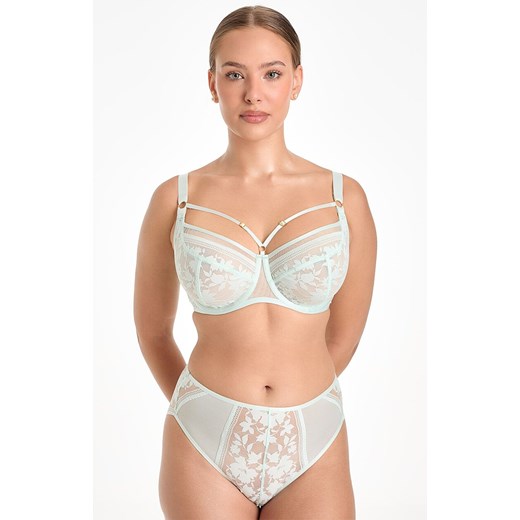 Biustonosz miękki soft miętowy Orlando B161, Kolor miętowy, Rozmiar 65E, Ewa Bien ze sklepu Intymna w kategorii Biustonosze - zdjęcie 179314961