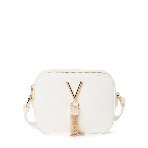 VALENTINO HANDBAGS Damska torba na ramię - Divina SA Kobiety Tekstylia biały jednolity ze sklepu vangraaf w kategorii Listonoszki - zdjęcie 179315540