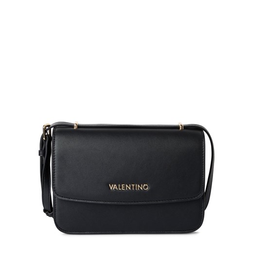 VALENTINO HANDBAGS Damska torba na ramię - klapa Kobiety Sztuczna skóra czarny jednolity ze sklepu vangraaf w kategorii Listonoszki - zdjęcie 179315544