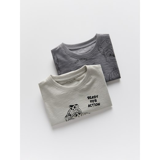 Reserved - Longsleeve Psi Patrol 2 pack - jasnoszary ze sklepu Reserved w kategorii T-shirty chłopięce - zdjęcie 179316532