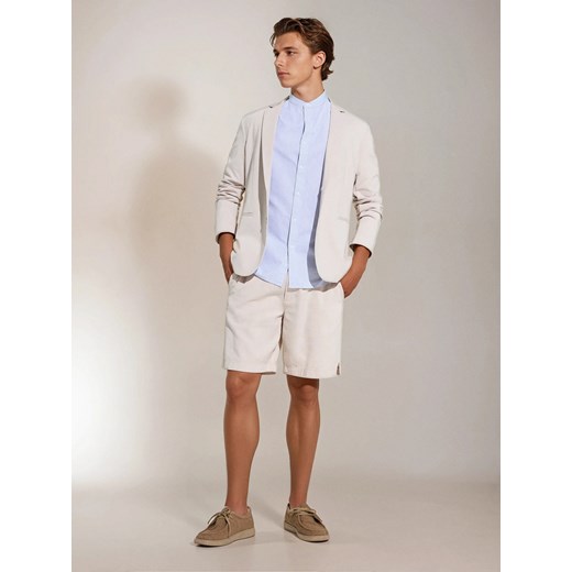 Koszula męska Sinsay z krótkim rękawem casual 