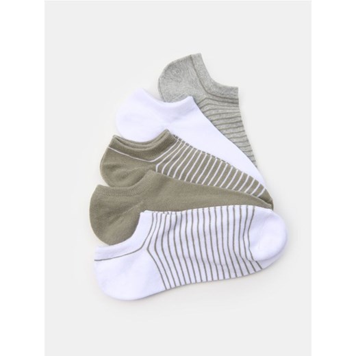 Sinsay - Skarpetki 5 pack - zielony Sinsay 39/42 Sinsay