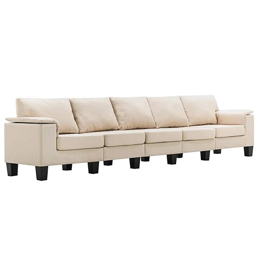 Pięcioosobowa ekskluzywna kremowa sofa - Ezof 5Q ze sklepu Edinos.pl w kategorii Sofy i kanapy - zdjęcie 179324953