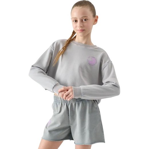 Bluza dziewczęca TSWSF1504 4F ze sklepu SPORT-SHOP.pl w kategorii Bluzy dziewczęce - zdjęcie 179325413