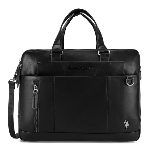 Torba na laptopa U.S. Polo Assn. BIUXT5738MVP Czarny ALL eobuwie.pl